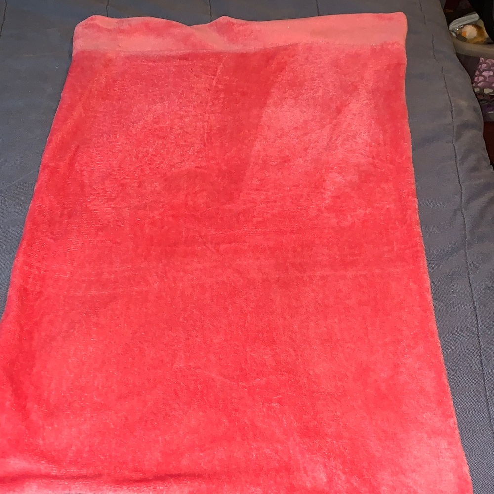 Vintage pink soft & cozy Velour pillow case